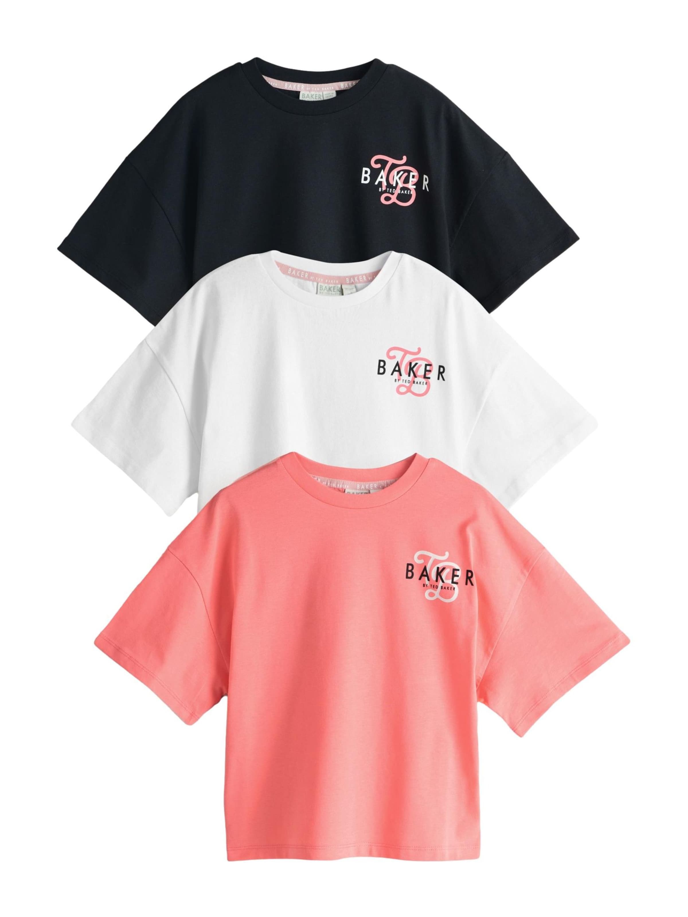 rožinė Baker by Ted Baker Marškinėliai: priekis