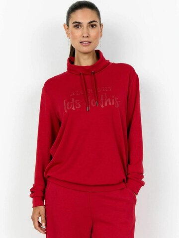 Soyaconcept Sweatshirt in Rot: Vorderseite