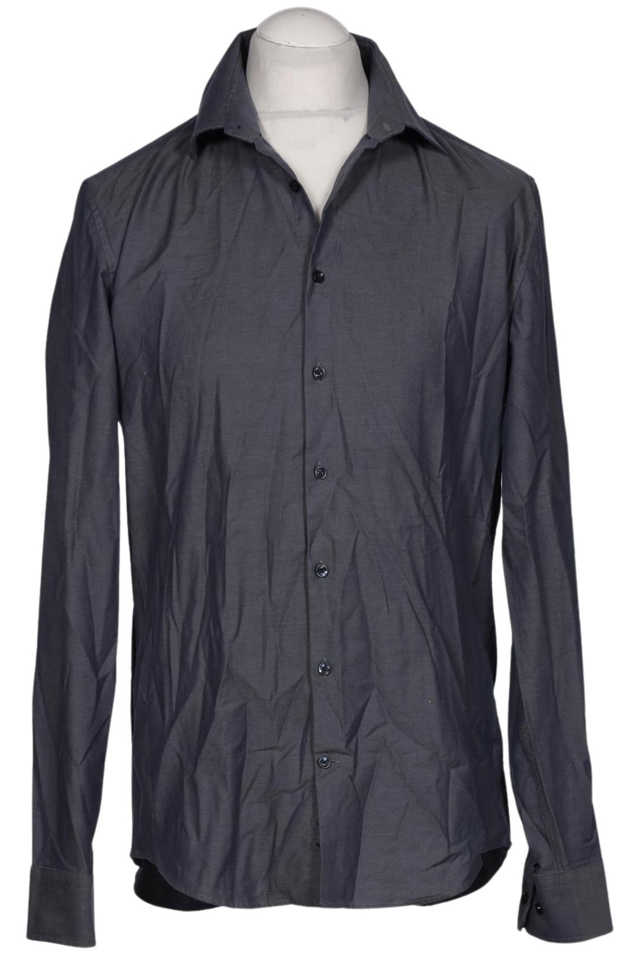 SEIDENSTICKER Button Up Shirt in L in Blue: front