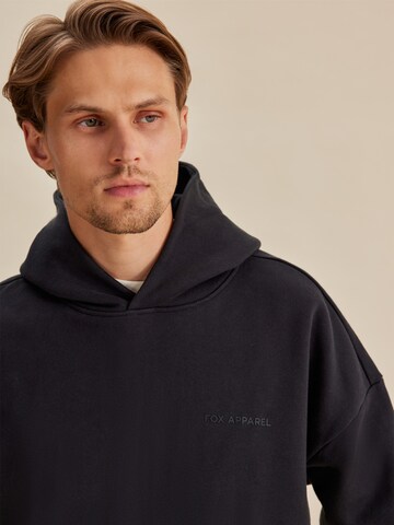 DAN FOX APPAREL Sweatshirt 'Sebastian' in Schwarz