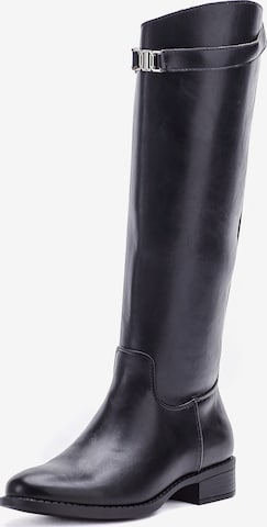Bottes Elara en noir : devant