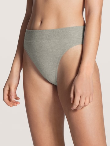 CALIDA Regular Slip 'Elastic' in Grijs