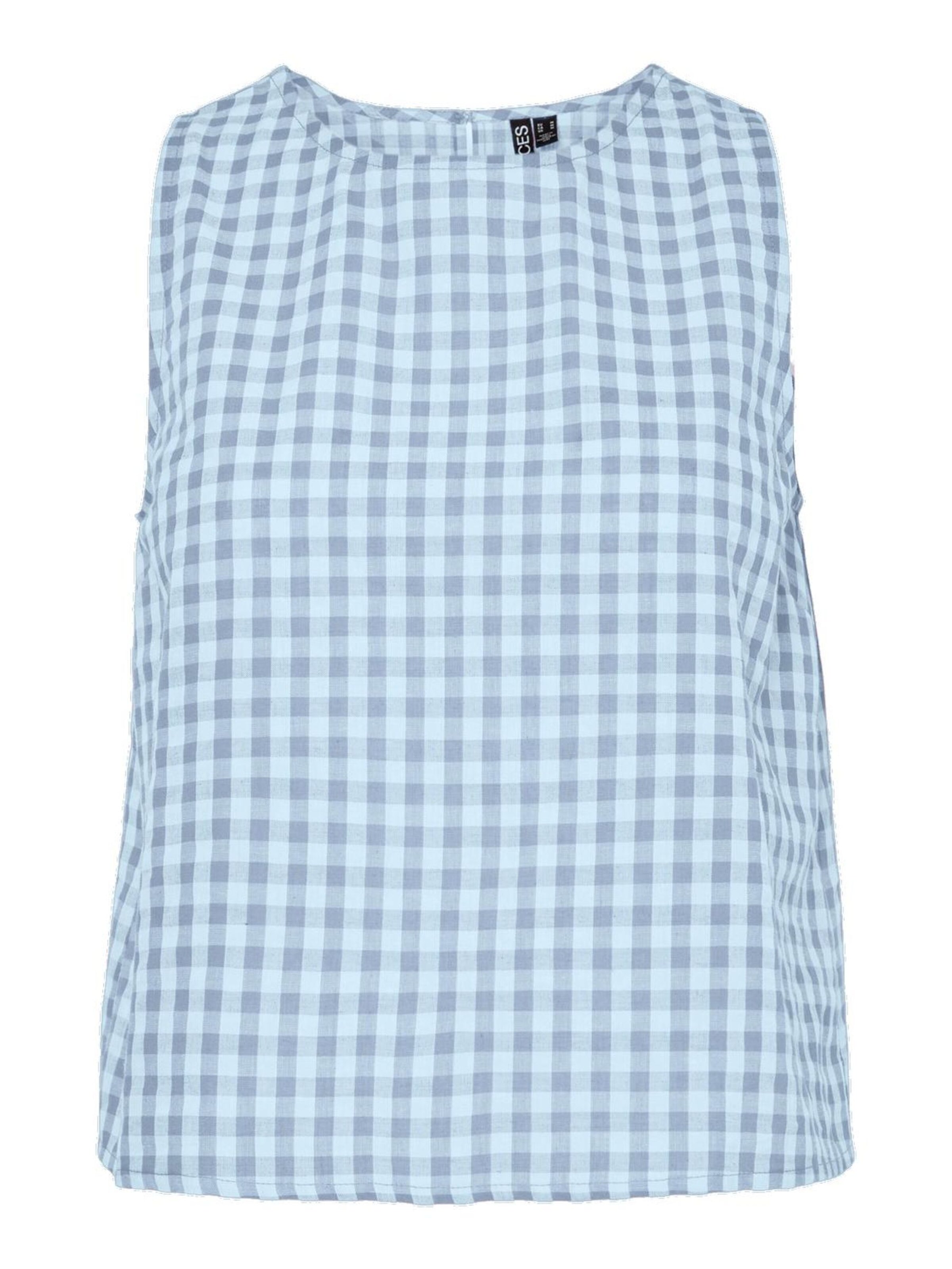 PIECES Top 'PCLiliane' in Blauw: voorkant