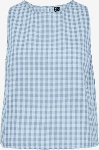 PIECES Overdel 'PCLiliane' i blå: forside