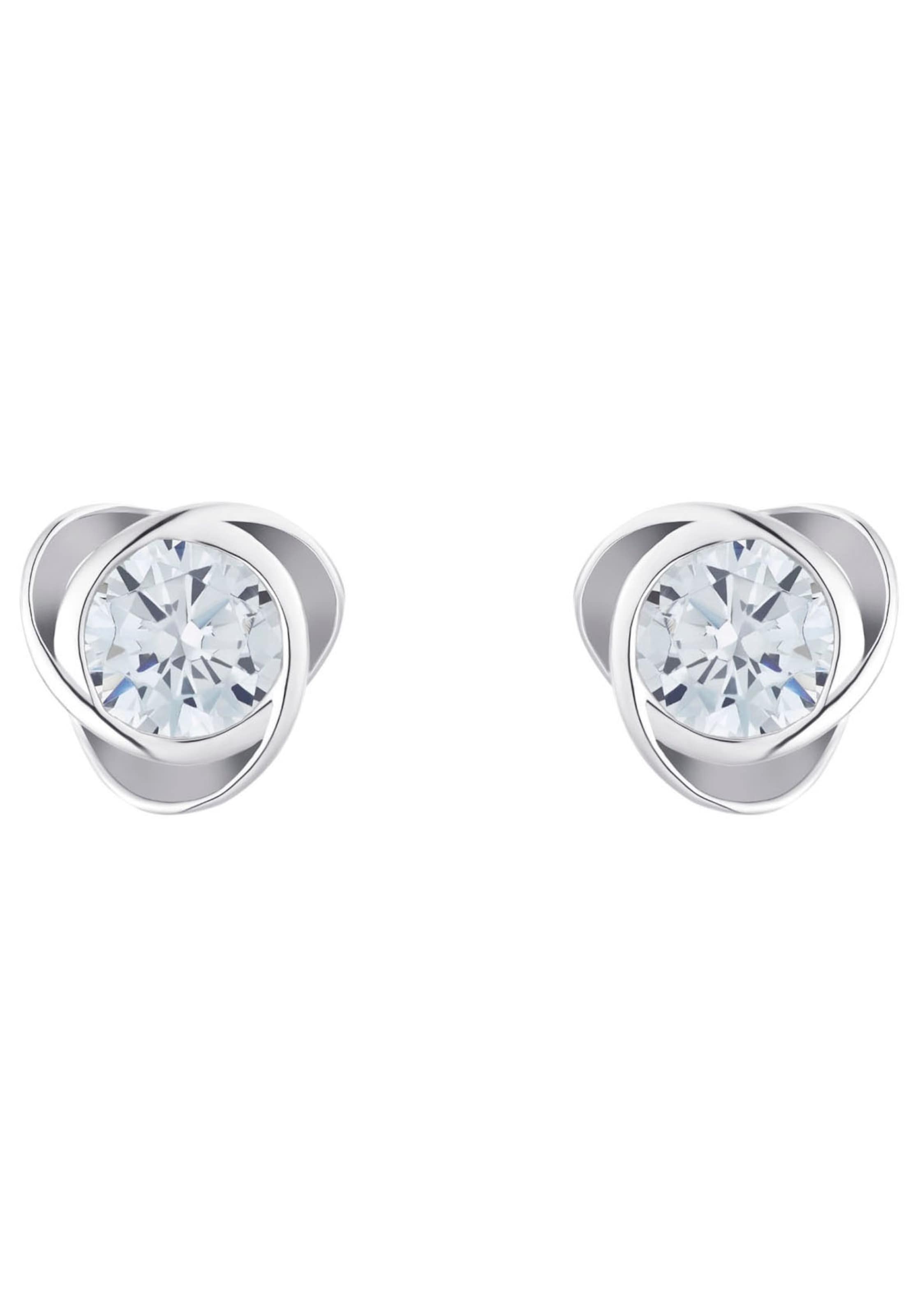 AMOR Earrings in Silver: front