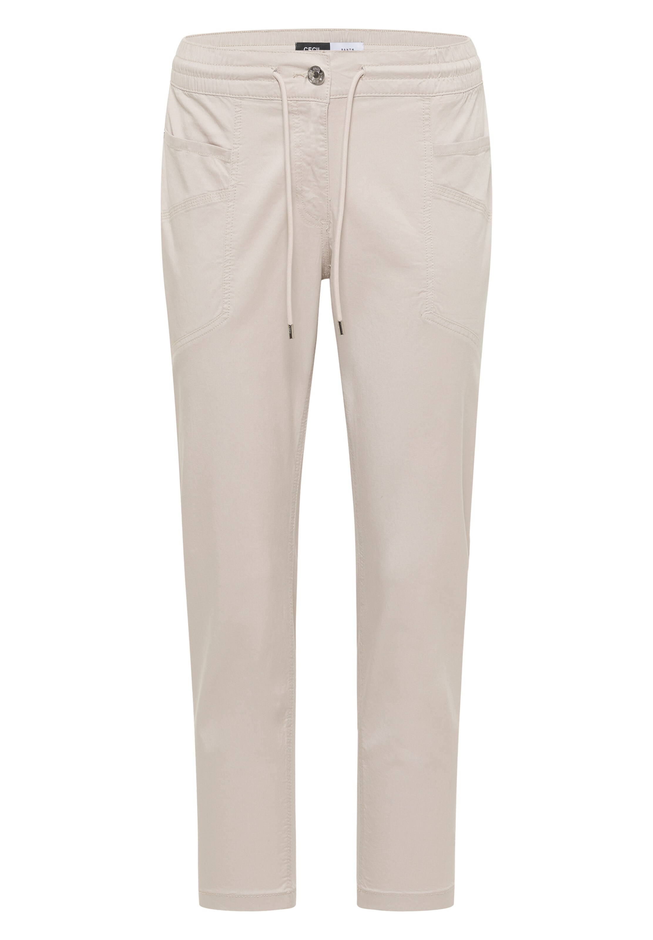 CECIL Loosefit Hose in Beige: Vorderseite
