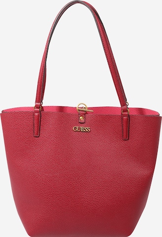 GUESS - Shopper 'ALBY' em vermelho: frente