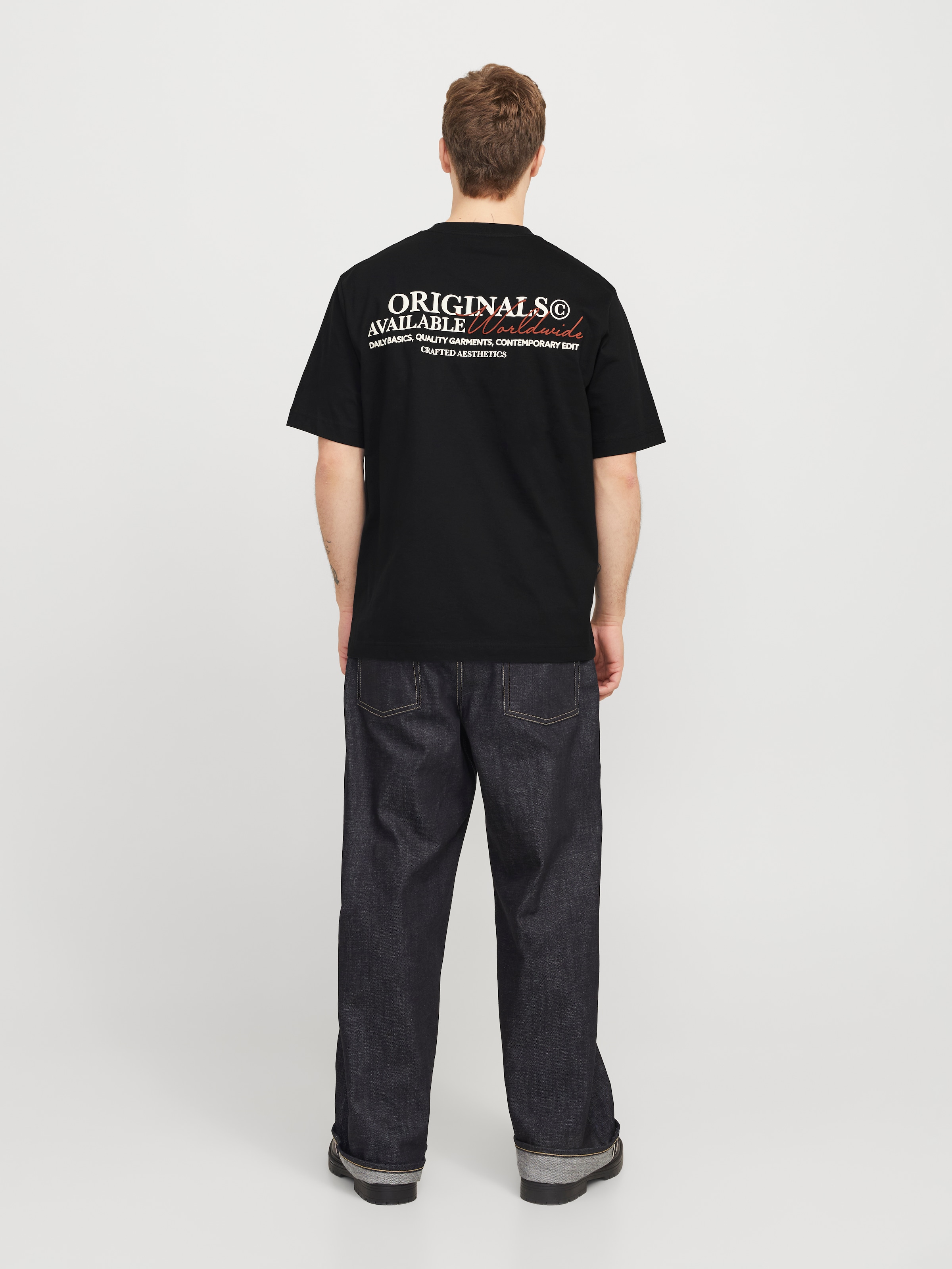 JACK & JONES Tricou 'JORIslington' pe Negru | ABOUT YOU