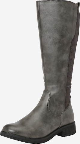 JANA Boots in Grey: front