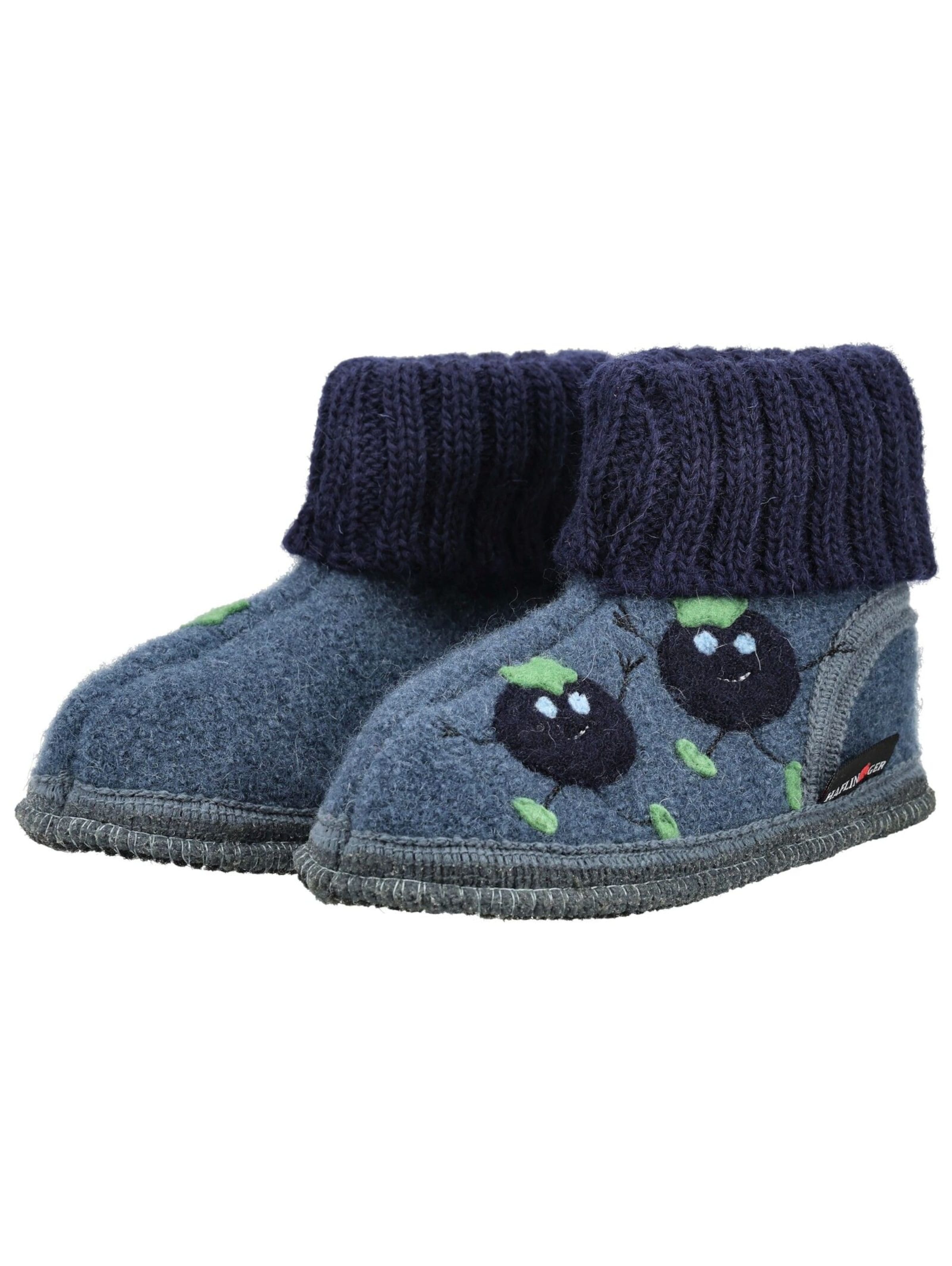 HAFLINGER Slippers in Blue