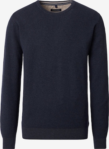 CASAMODA Pullover 'Basic' in Blau: Vorderseite