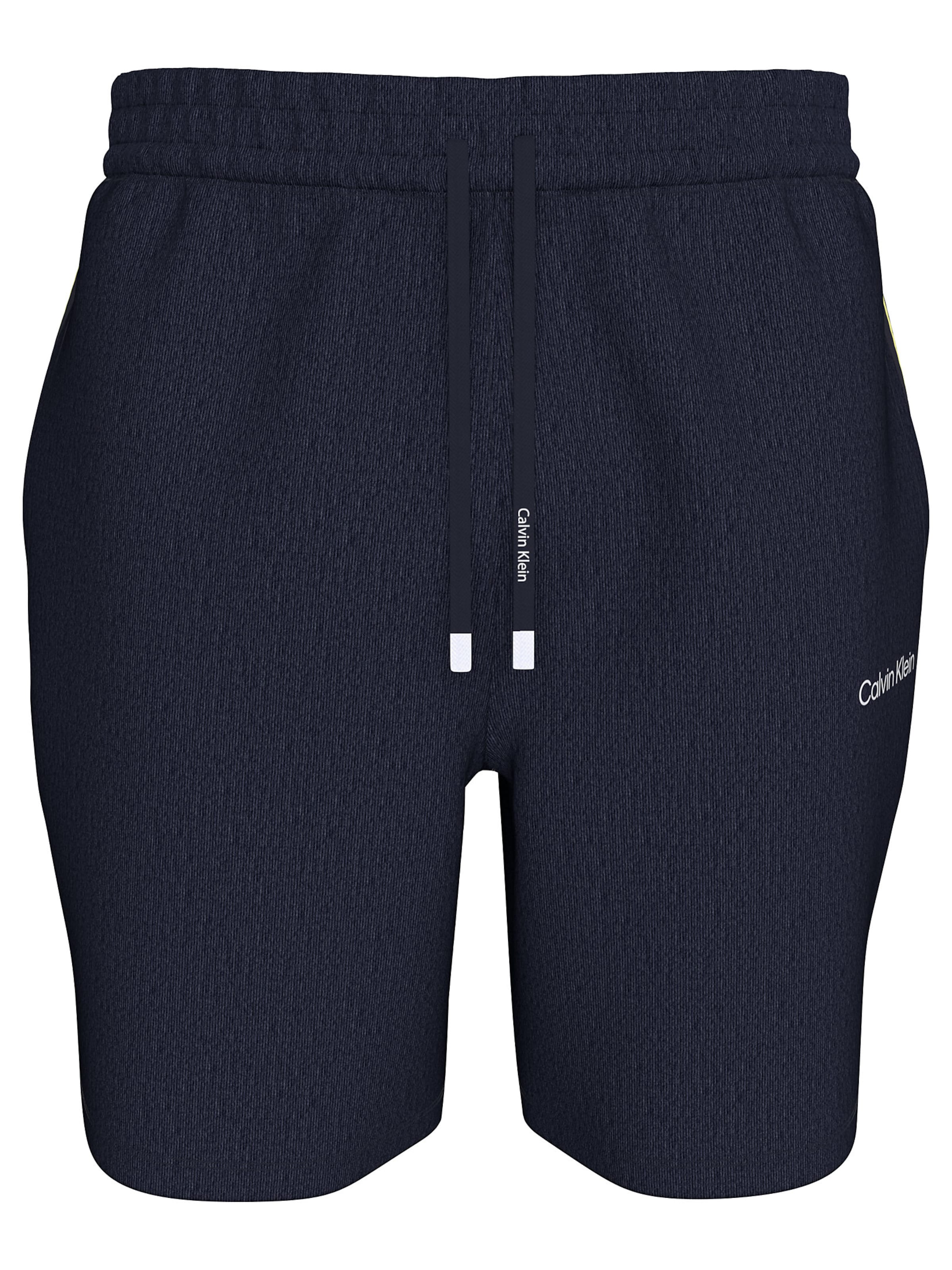 Regular Pantalon fonctionnel Calvin Klein Sport en bleu : devant