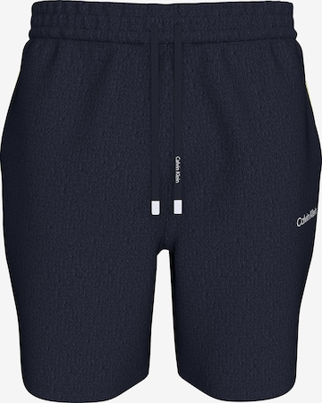 Regular Pantalon fonctionnel Calvin Klein Sport en bleu : devant