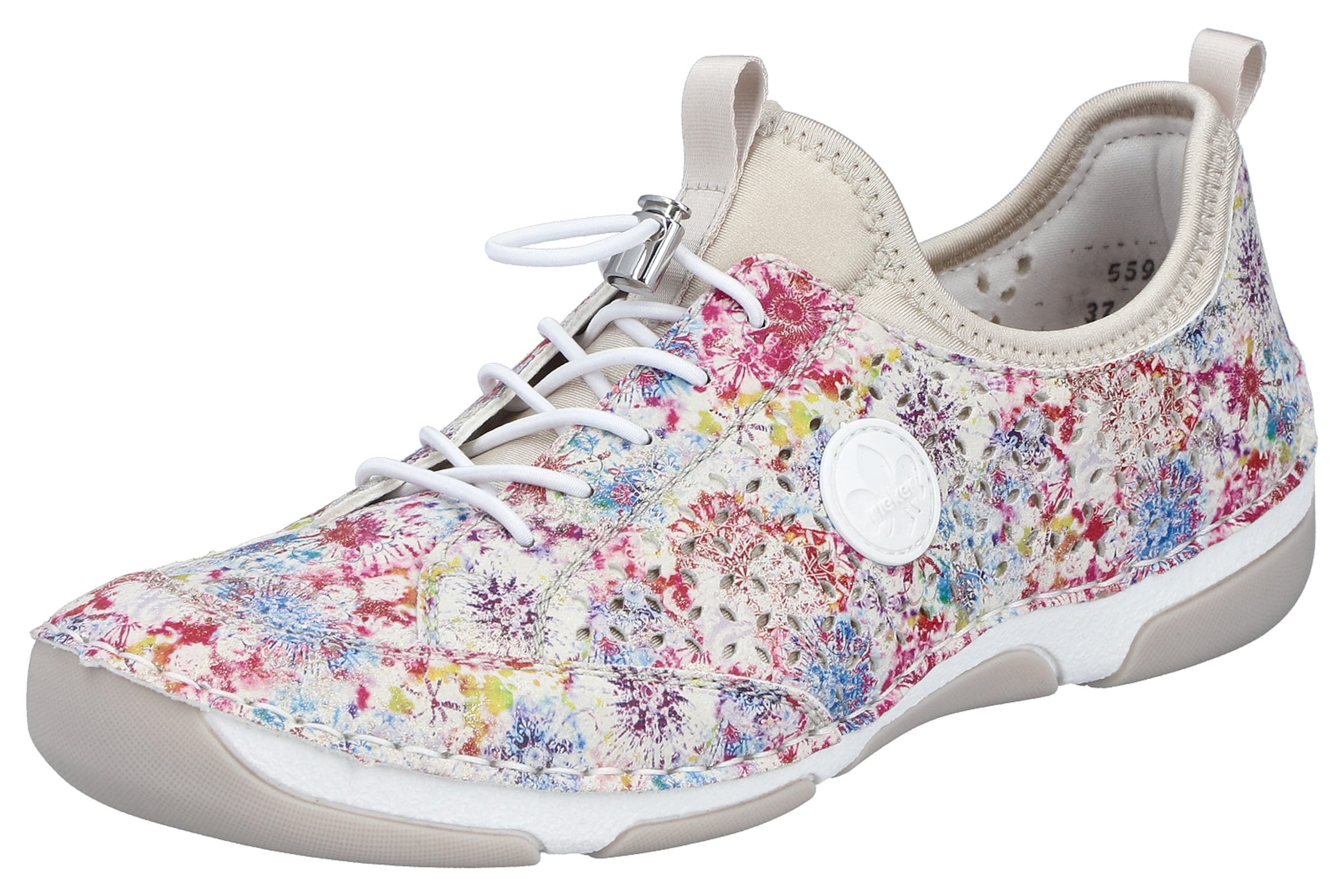 Chaussure basse '55967' Rieker en mélange de couleurs : devant