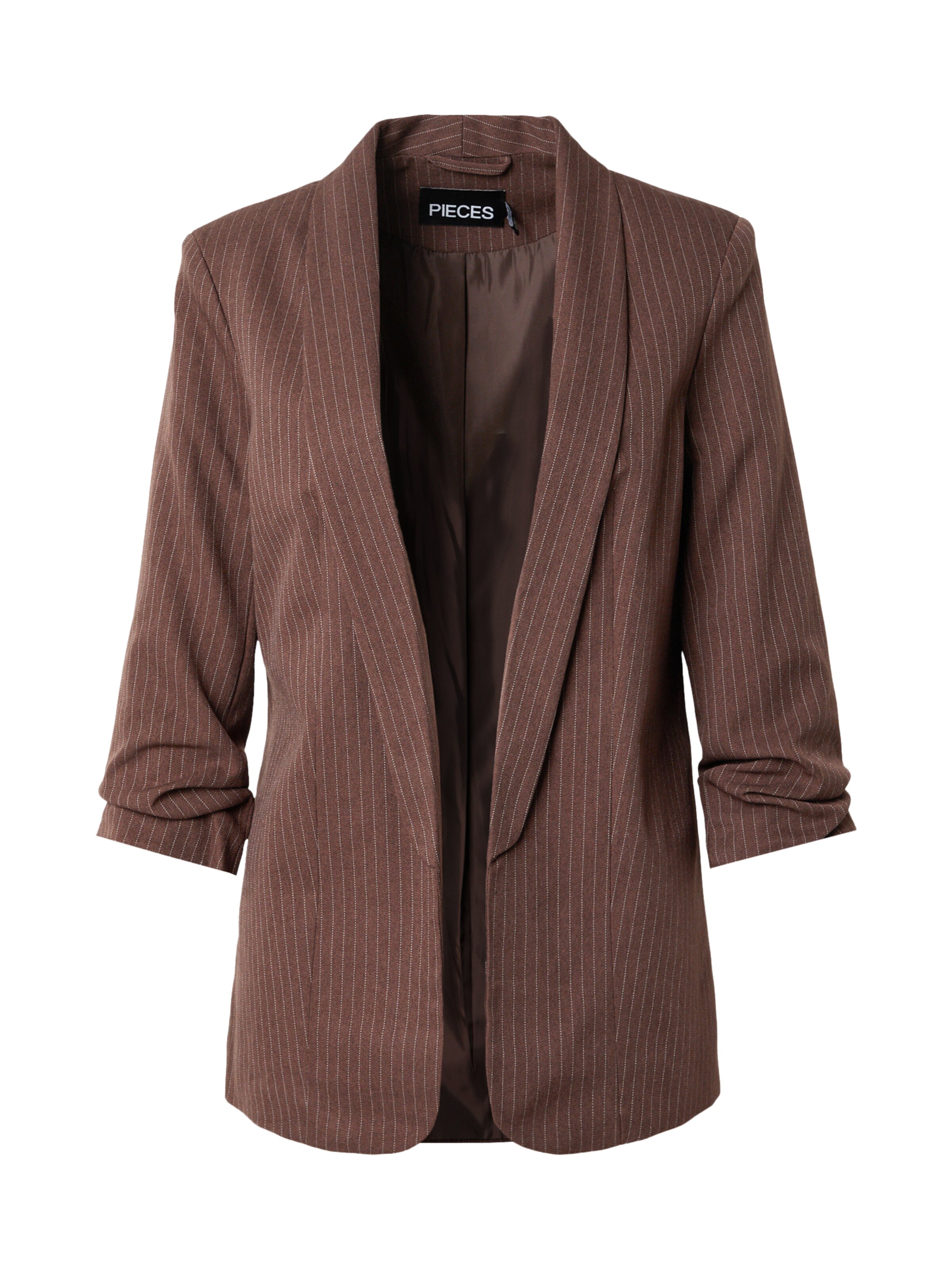 PIECES Блейзер 'PCBOSELLA' в Коричневый: спереди