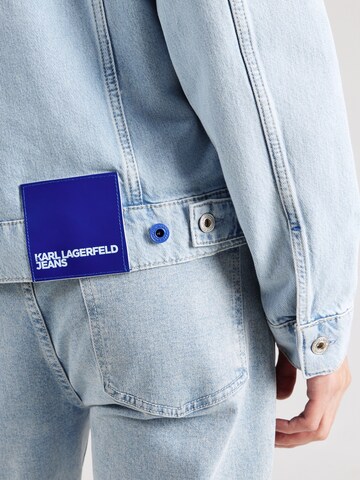 KARL LAGERFELD JEANS Демисезонная куртка в Синий