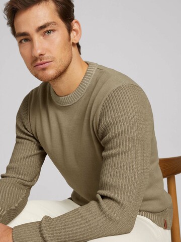 TOM TAILOR Sweater in Beige