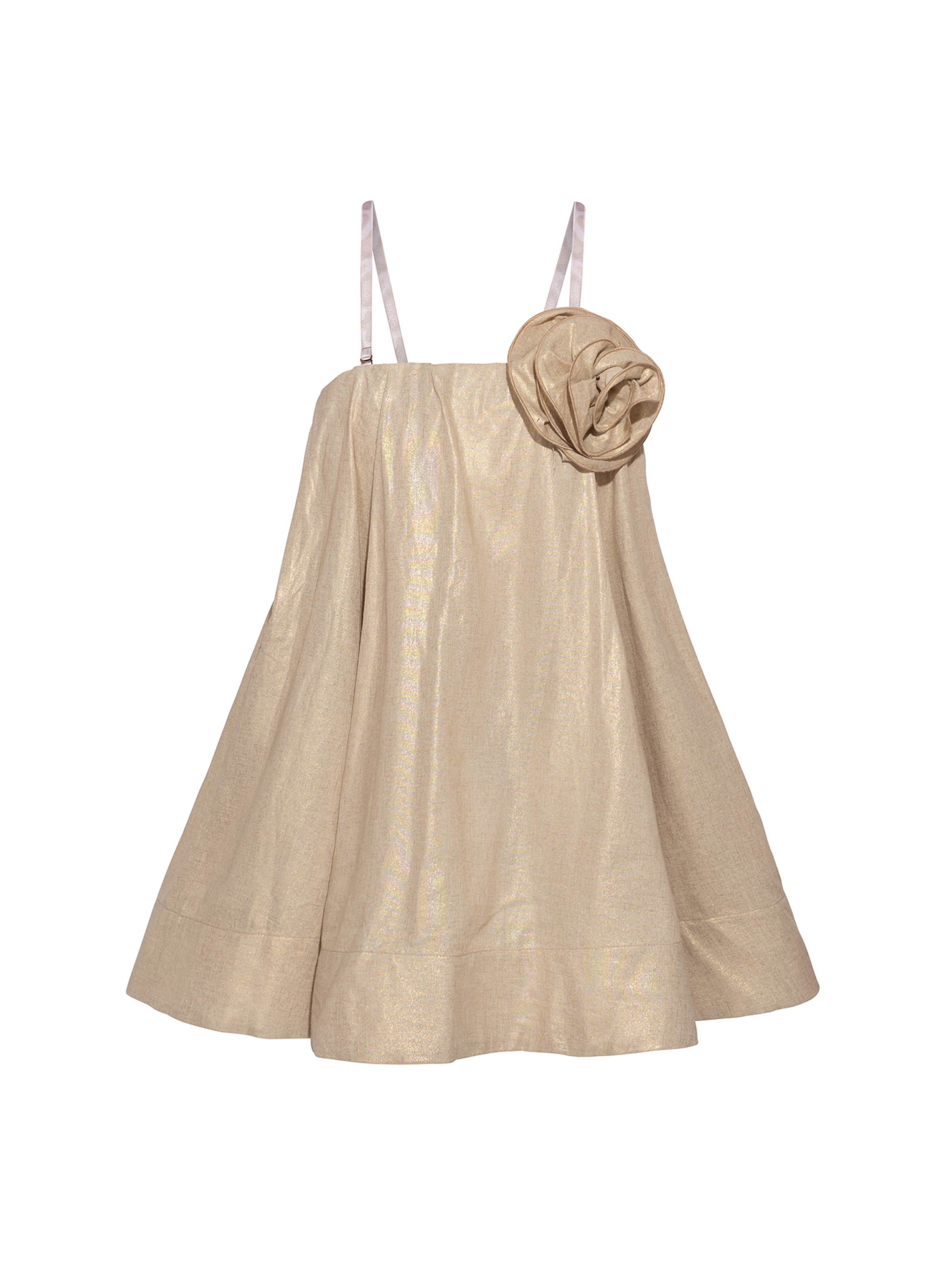 JIORO Dress 'ESSENTIALS' in Beige