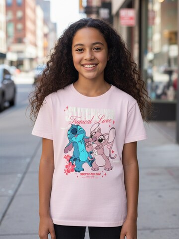 Disney Lilo & Stitch Shirt 'Tropical Love'‌‌‌‌ in Pink
