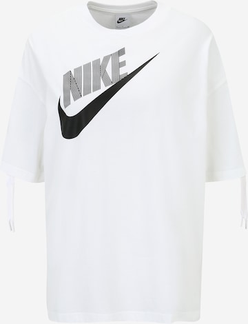 T-shirt Nike Sportswear en blanc : devant