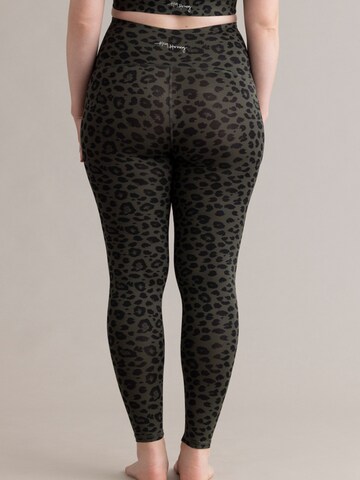 Hey Honey Skinny Leggings 'Maternity' in Grün