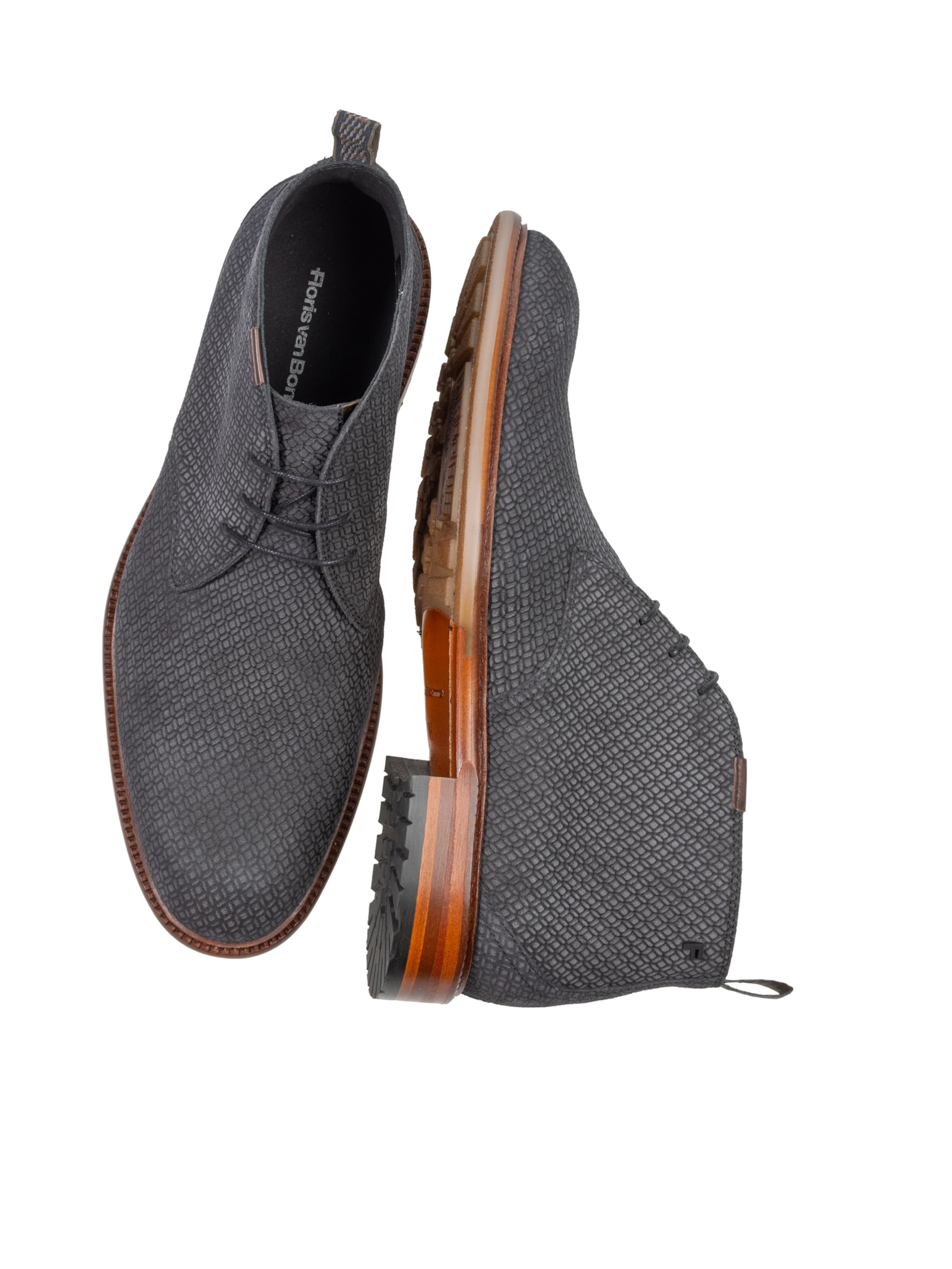 Boots chukka 'De Normer 01.' di Floris van Bommel in nero
