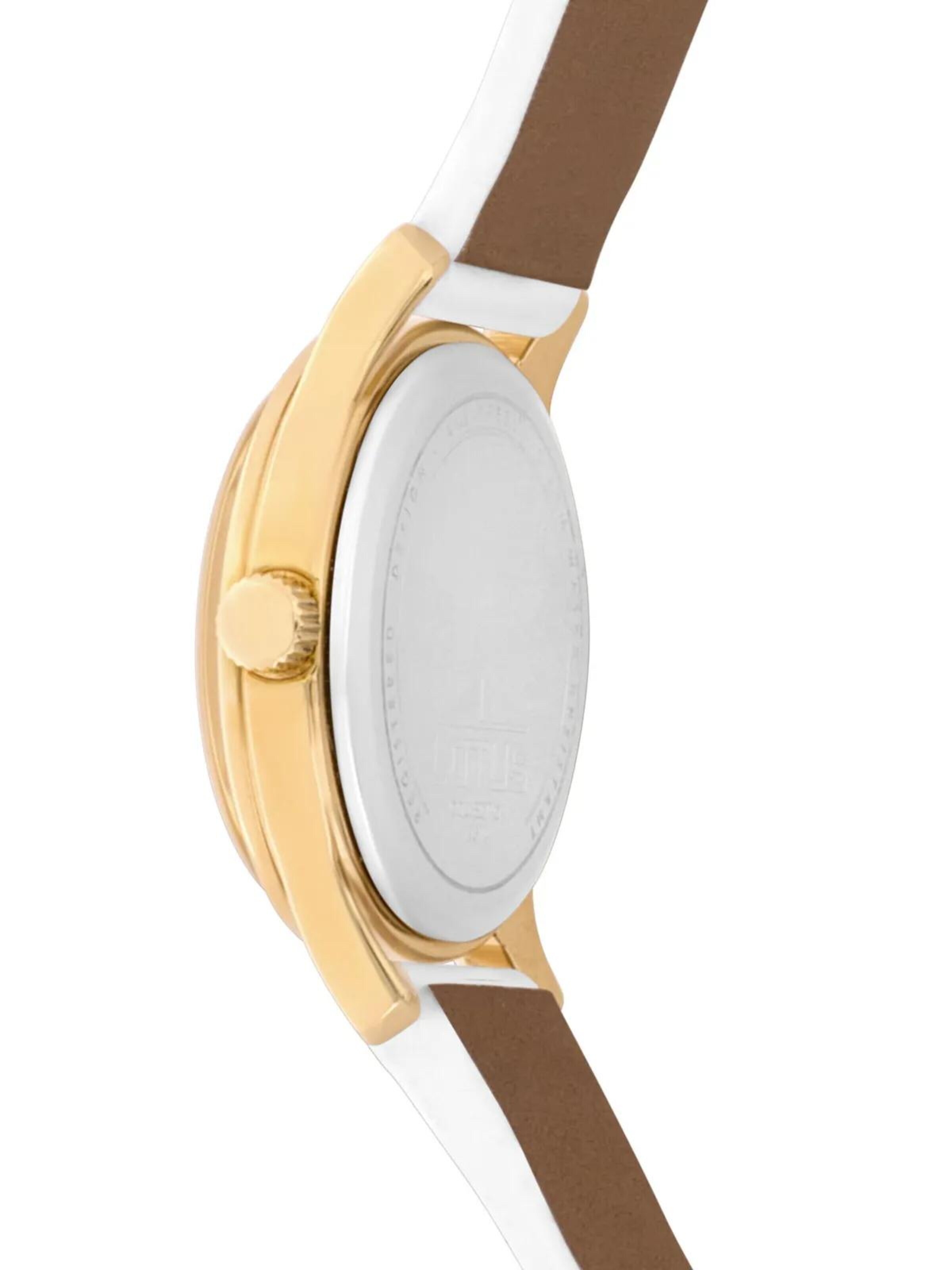 Montre Lotus en blanc