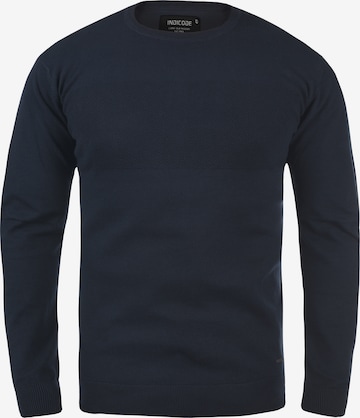 INDICODE JEANS Strickpullover 'Ernesto' in Blau: predná strana