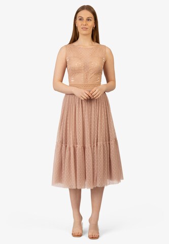 Kraimod Cocktail dress in Beige: front