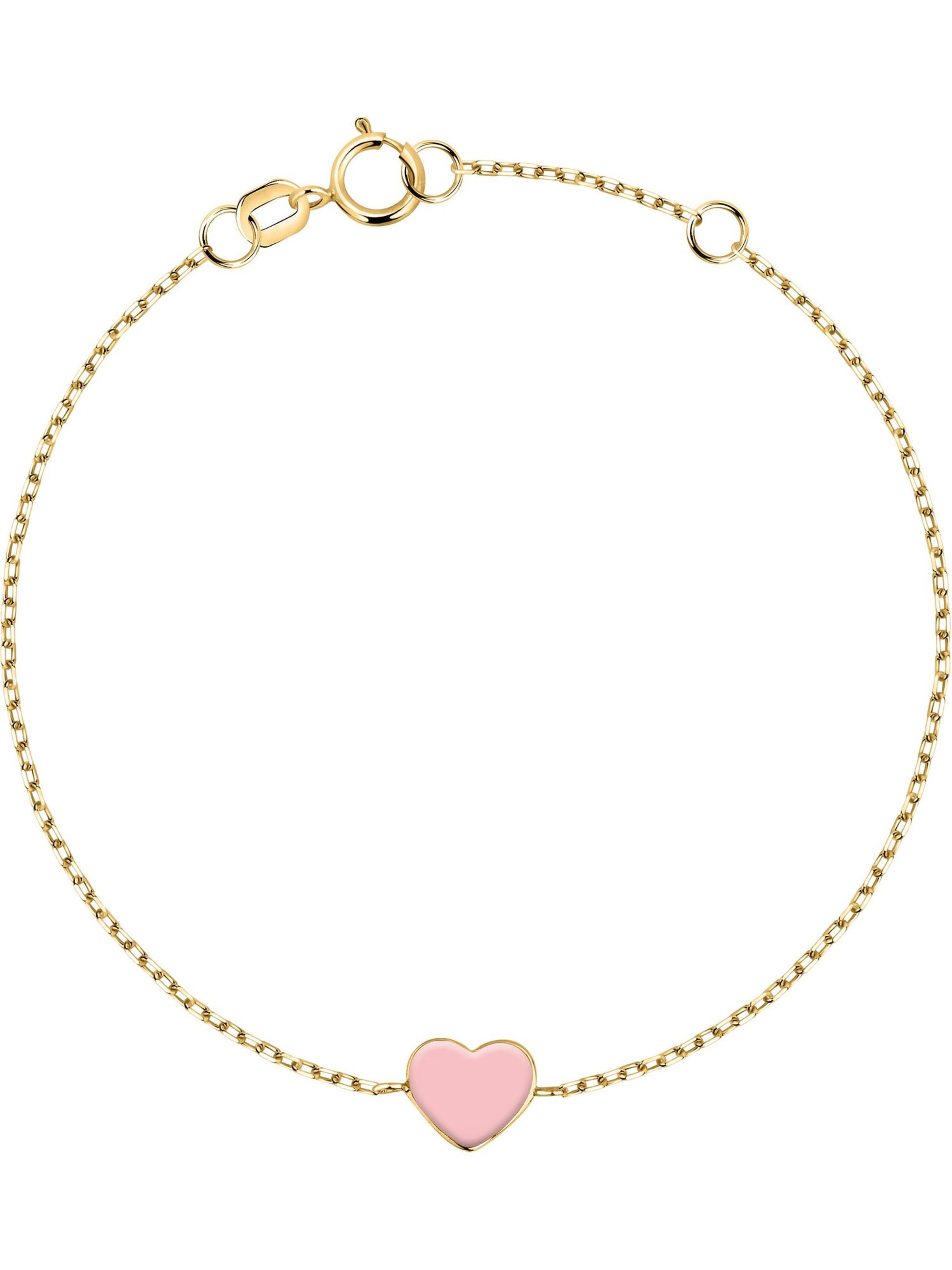 FAVS Little Friends Armband in Gold: Vorderseite