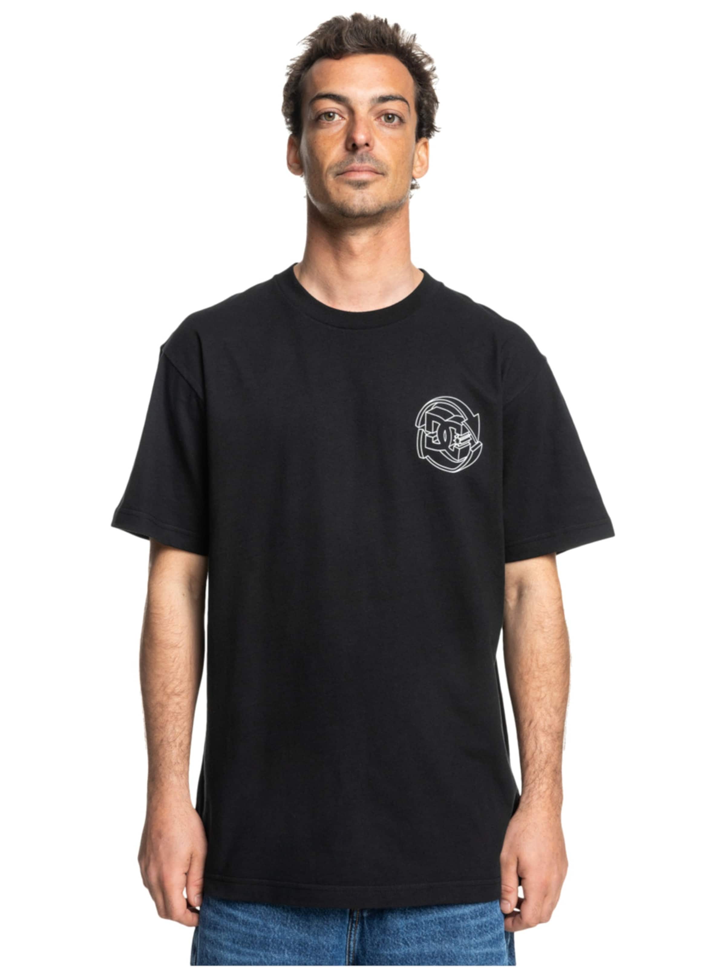 DC Shoes Shirt 'DC Dimensional SS Tee' in Black: front