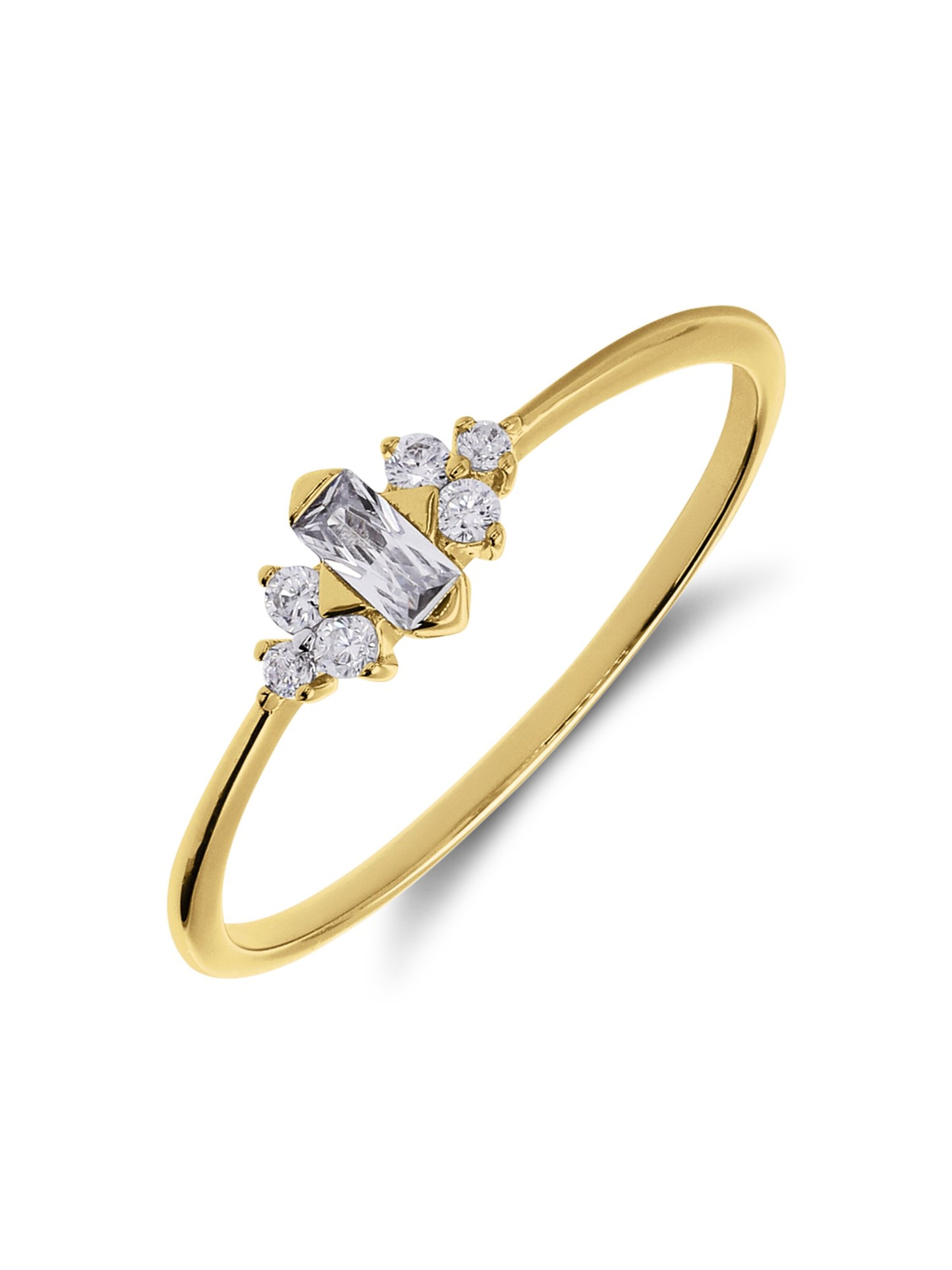 Bague Lucardi en or : devant