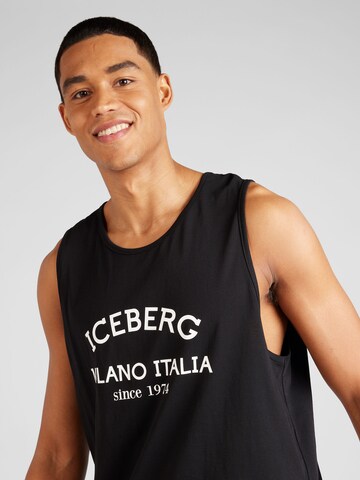 ICEBERG - Camiseta en negro