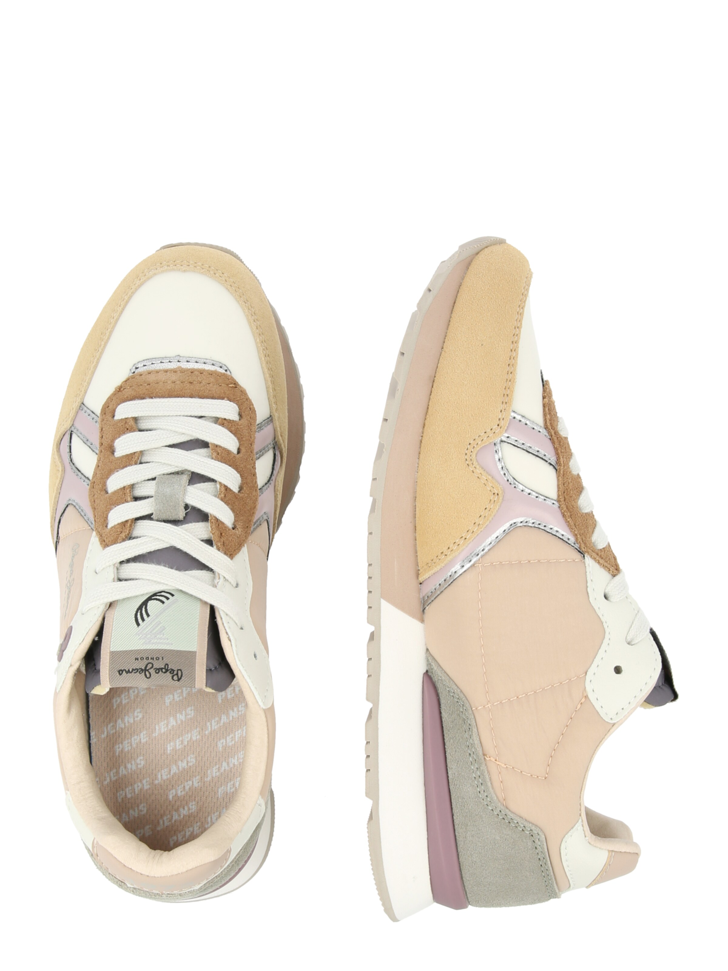 Sneaker bassa 'Brit' di Pepe Jeans in giallo