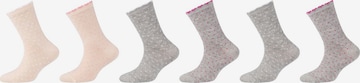 camano Socks in Grey: front