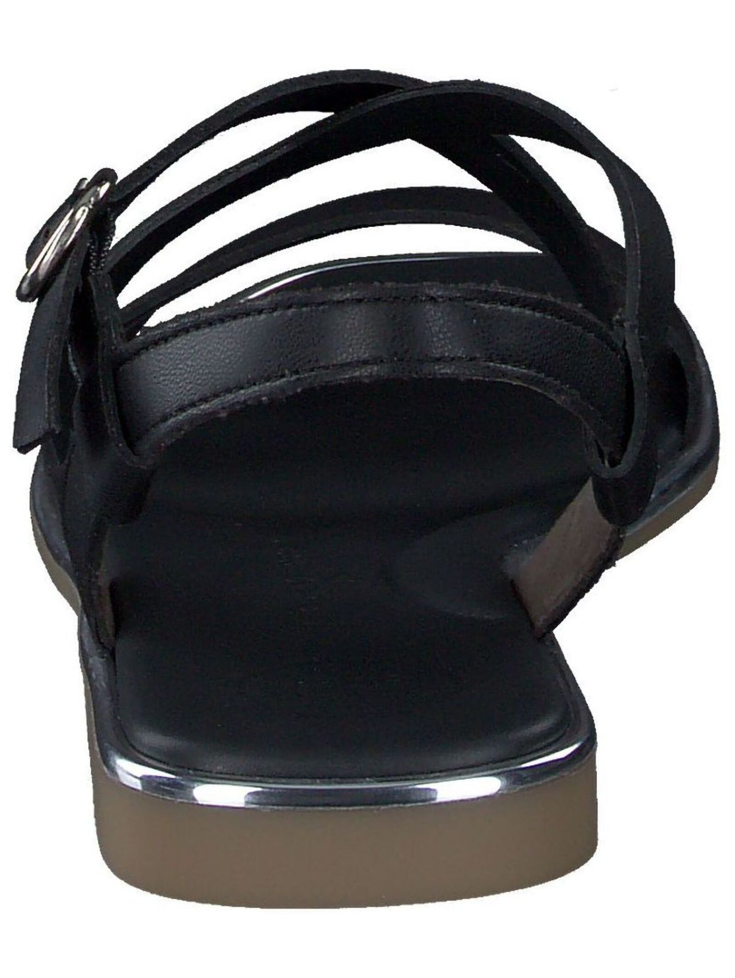 Paul Green Sandalen met riem in Zwart