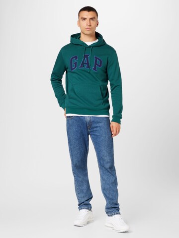 GAP Sweatshirt 'HERITAGE' in Green