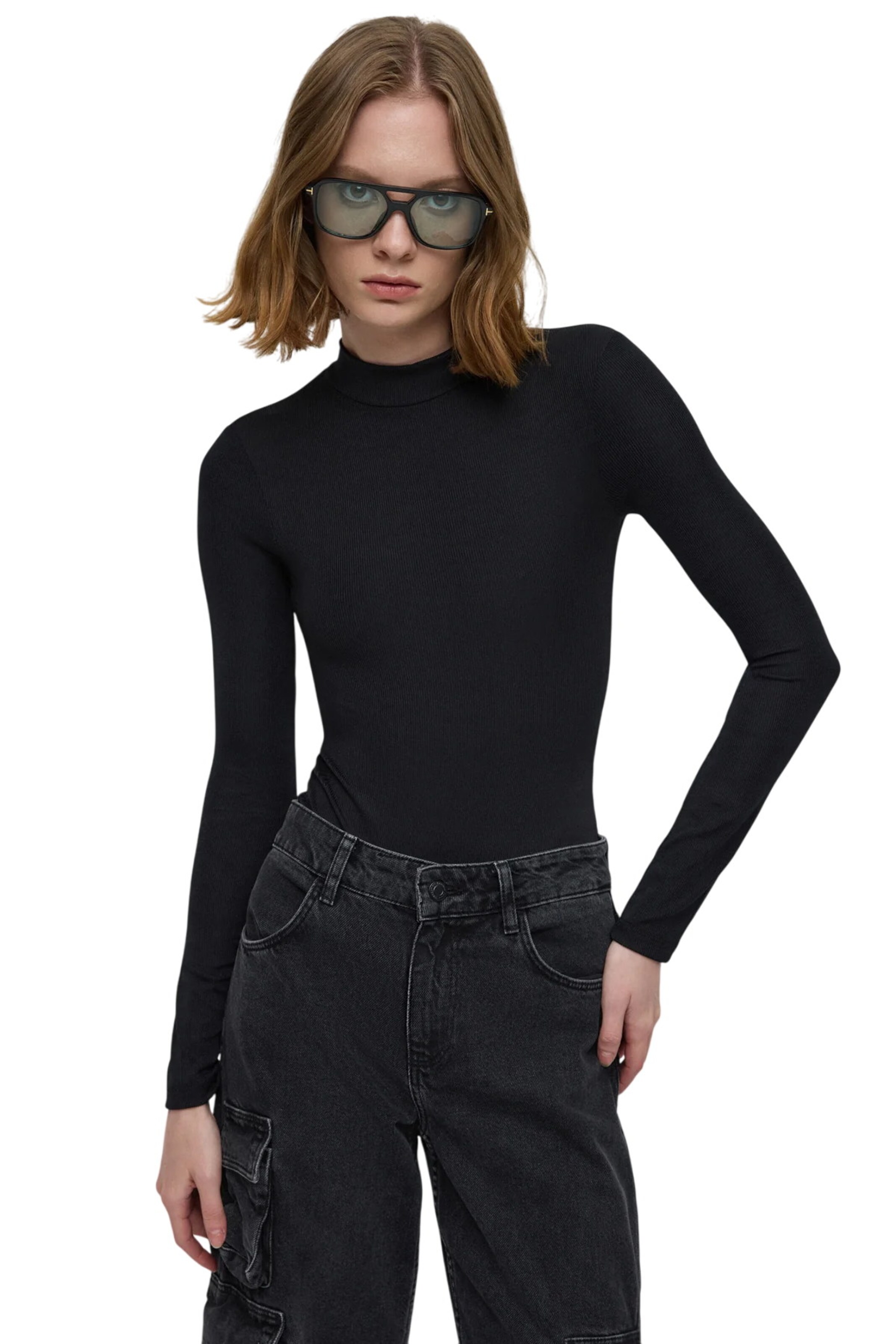 No Matter What Shirt in Schwarz: Vorderseite