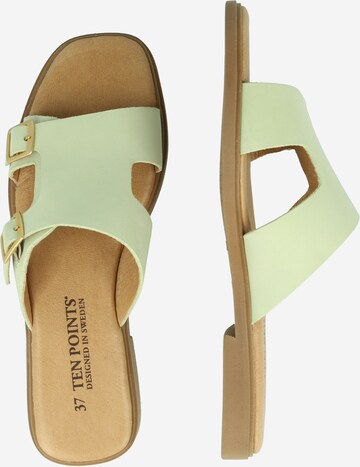 Ten Points Mules 'Olivia' in Green