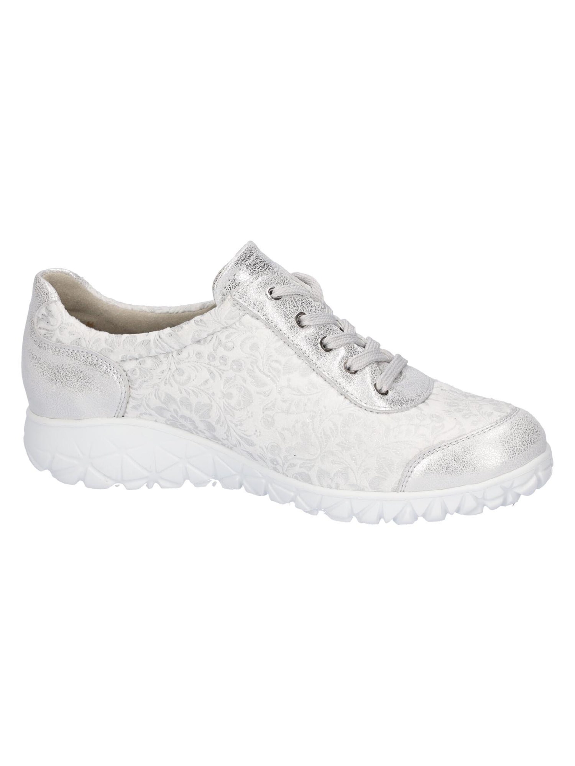 WALDLÄUFER Platform trainers 'Havy-Soft' in White