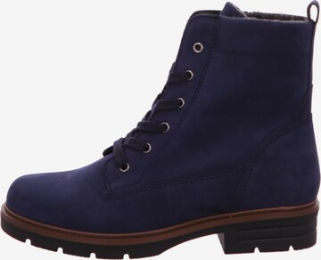 GABOR Lace-Up Ankle Boots in Blue
