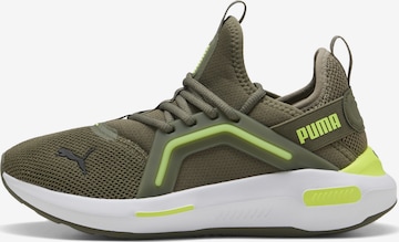 Chaussure de course 'Softride Enzo 5' PUMA en vert : devant