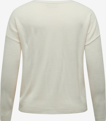 Pull-over 'Sunny' ONLY Carmakoma en blanc