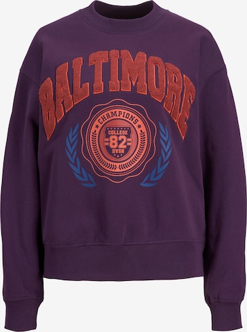 JJXX Sweatshirt in Purple: front