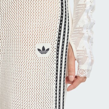 Loosefit Pantalon 'Firebird' ADIDAS ORIGINALS en blanc