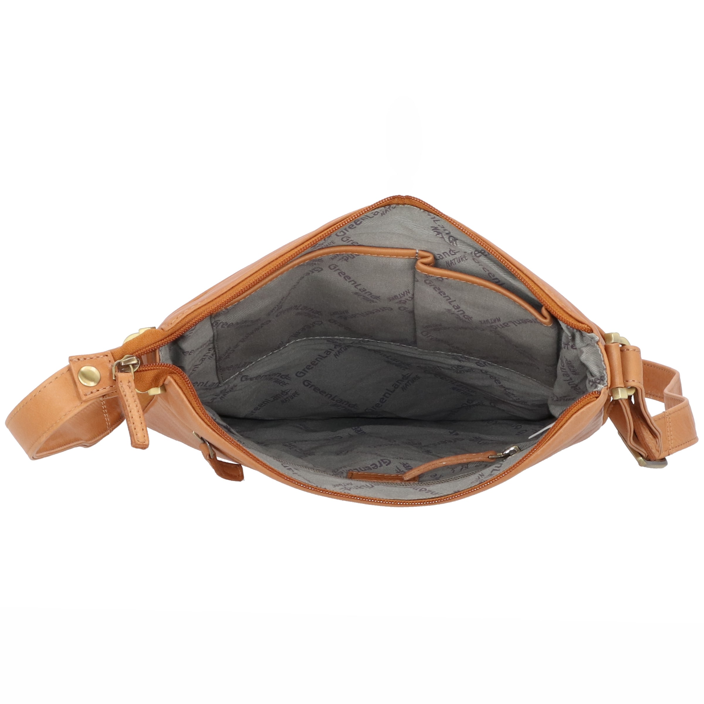 Greenland Nature Crossbody Bag in Brown