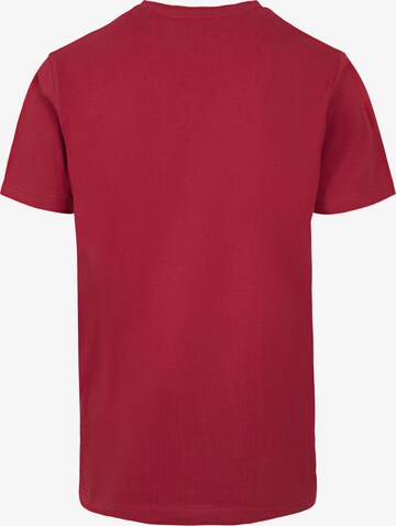 Merchcode T-Shirt 'NASA - Galaxy' in Rot