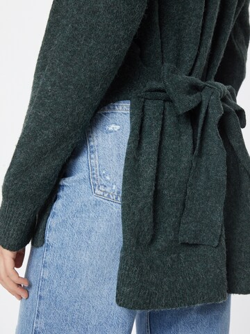 VILA Knit Cardigan 'Hailey' in Green