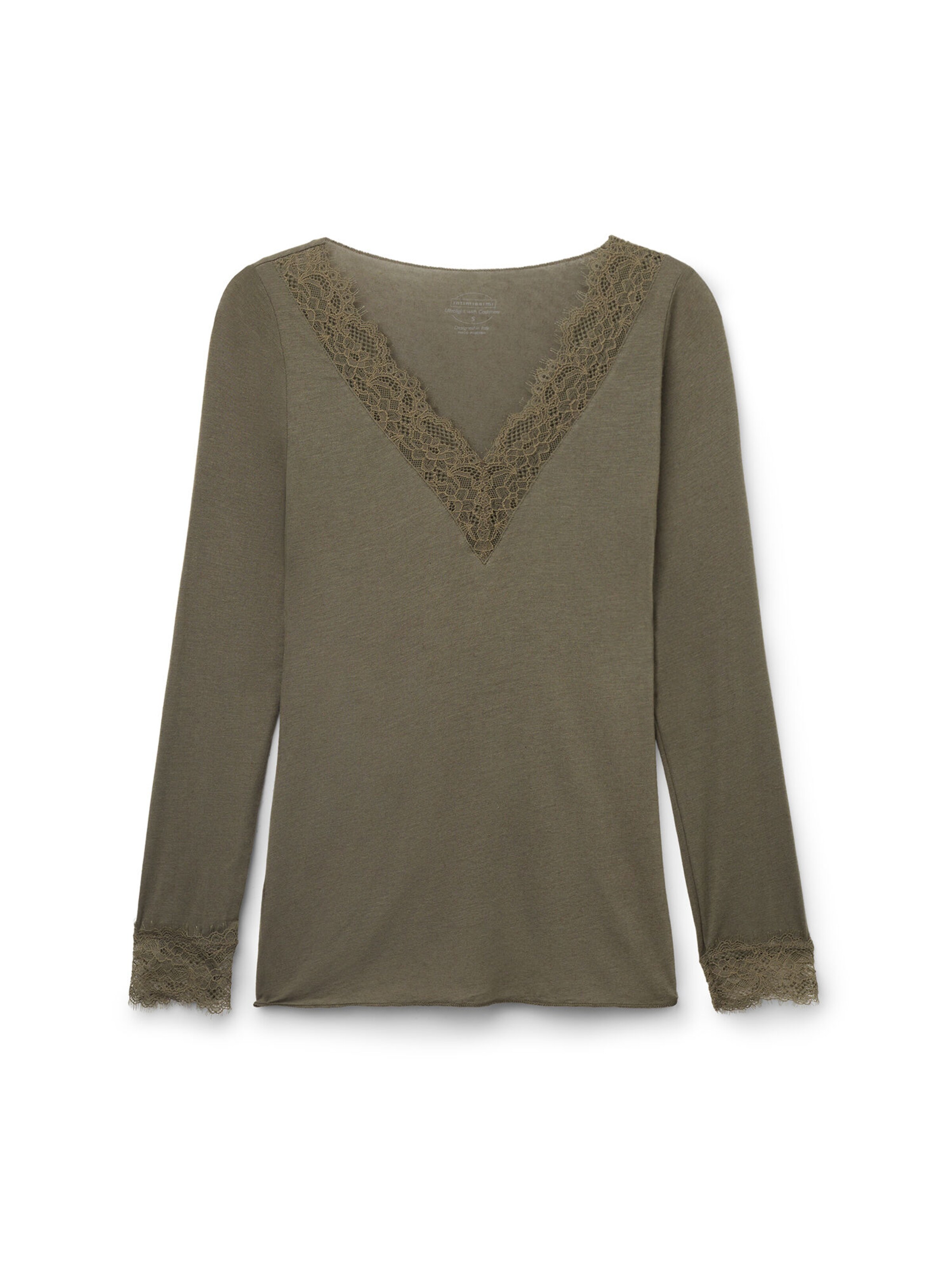 INTIMISSIMI Shirt 'Ultralight' in Green: front