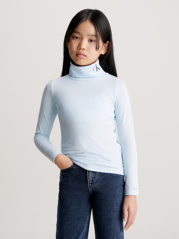 Calvin Klein Jeans Shirt in Blauw: voorkant